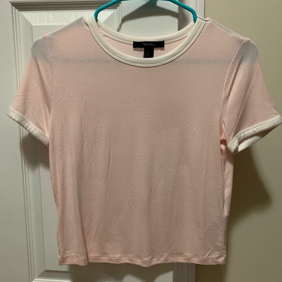 Forever 21 Tops - Light Pink Crop Top